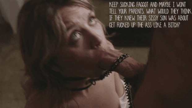 Brunette Keep Sucking Or Else Sissy Caption