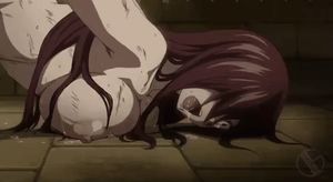 Wasted Hentai Chick Collapsing After Hard Fuck