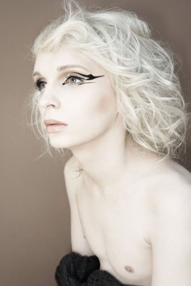 beautiful hot androgynous femboy