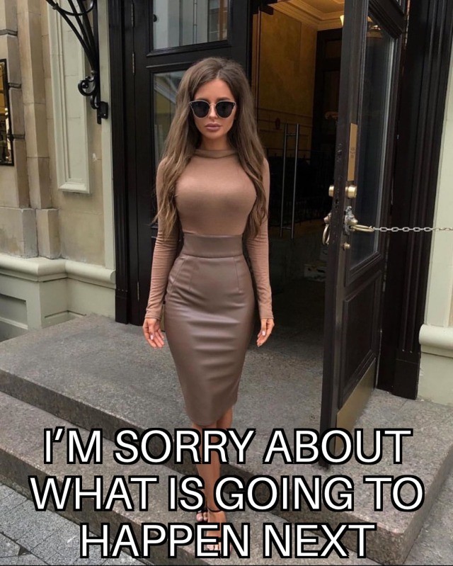 No, you're not. Neither am I.
