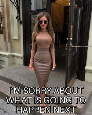 No, you're not. Neither am I.