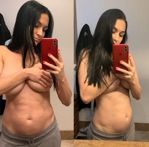 Nikki Bella Hiding Tits
