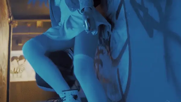 under a skirt