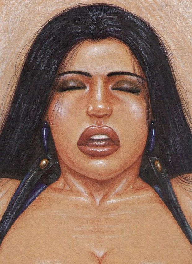 Ecstasy of Kitana | Artist: Edi the Mad