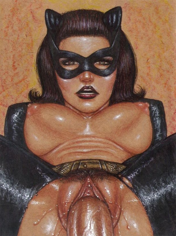 Catwoman Julie Newmar | Artist: Edi the Mad
