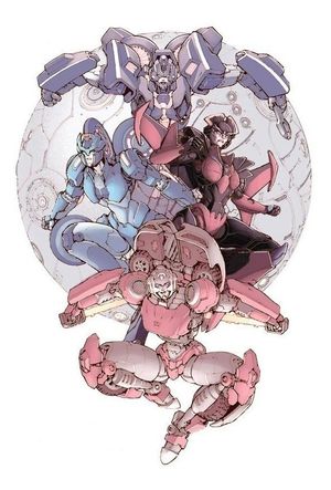 Transformers Arcee, Chromia, Windblade