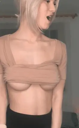 Slow motion firm breasts