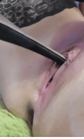 High heel clit rub