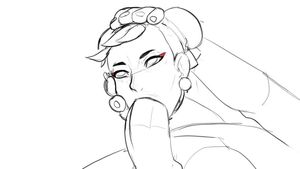 Chin Li getting fed dick