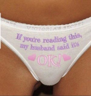 Hot wife panties