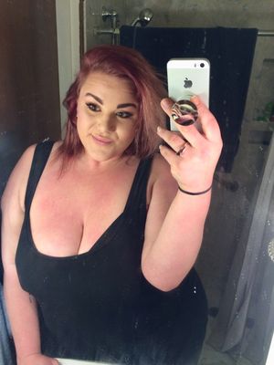 Feeling sexy in the mirror