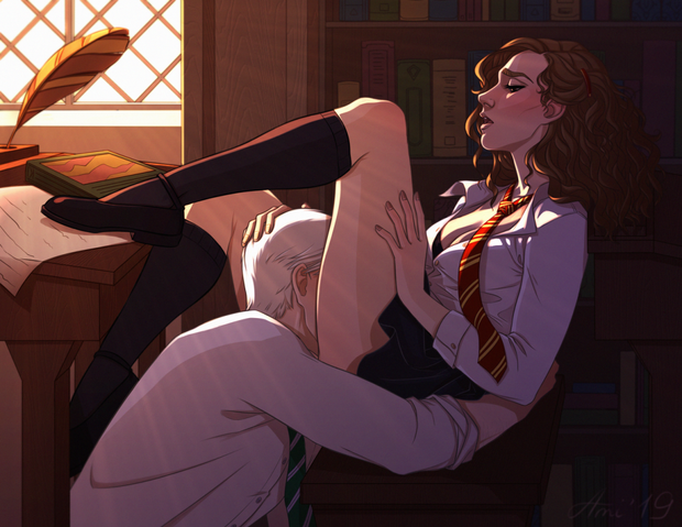 Dramione Study Date by KateAmi