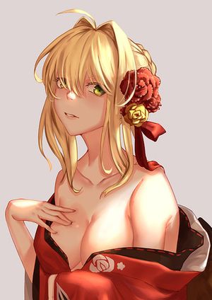 Saber Nero Kimono (Fate Extra)