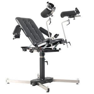 Gyno chair for strikt bondage and severe enema punishment