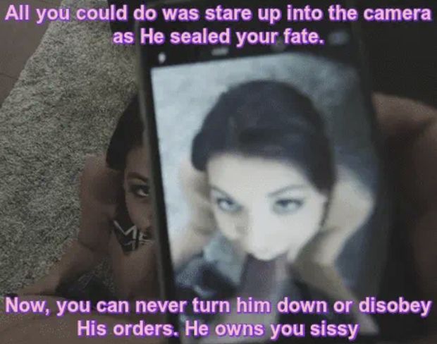 Blackmail of sissy
