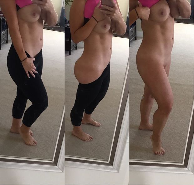 Big boobs and abs