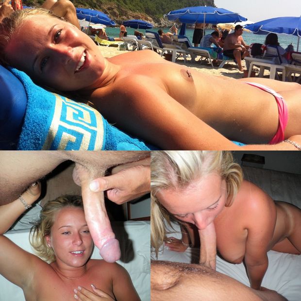 Swedish gf sucking huge cock