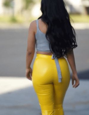 Cari Collazo latex pants