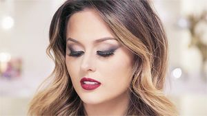 sexy face with makeup