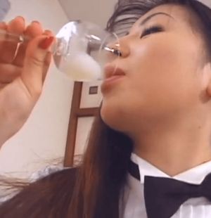 Cum drinking hotties