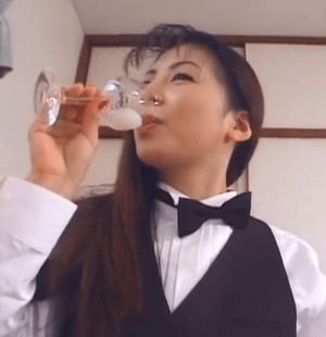 Cum drinking hotties