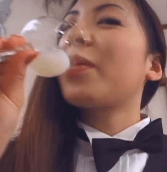 Cum drinking hotties
