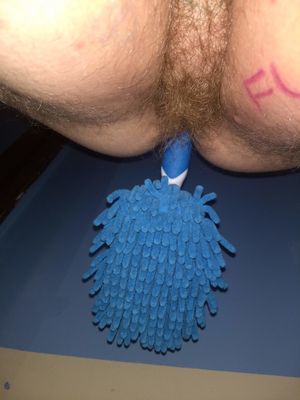 shoved a duster up my ass, maybe now I can finally be useful for something