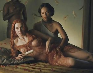 Lucy Lawless in Spartacus