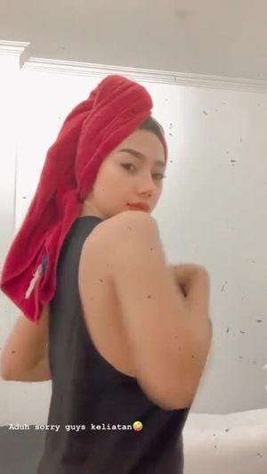 Messya Iskandar teases us with her big tits