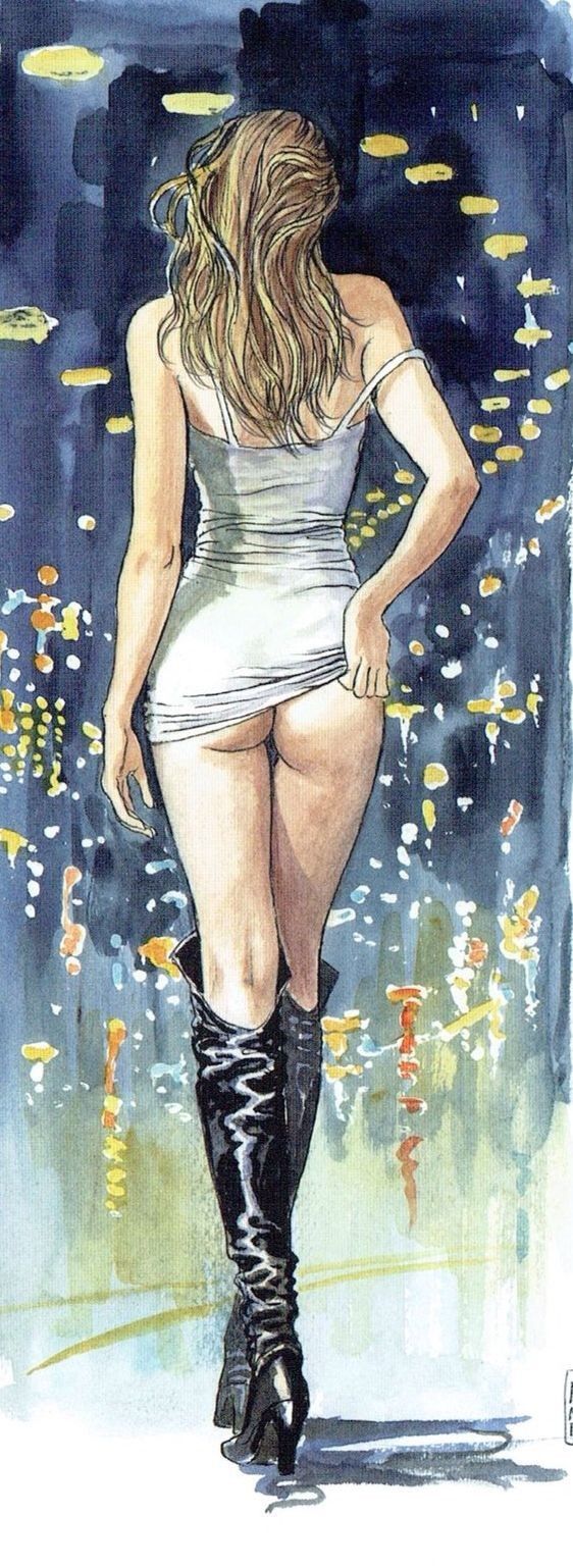 Night dancer by Manara