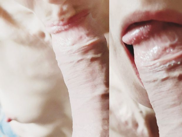 Suck and lick