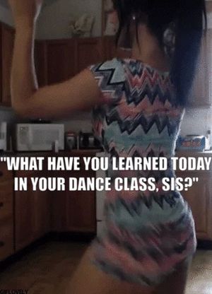 Show me again sis, and again...