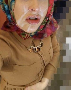 Hijab Facial Cumshot