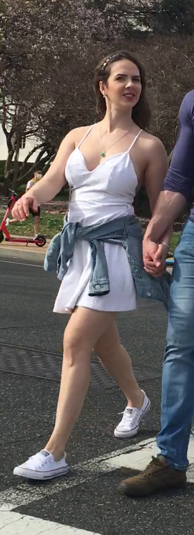 braless tits in dc