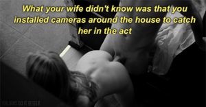 Catch her in the act