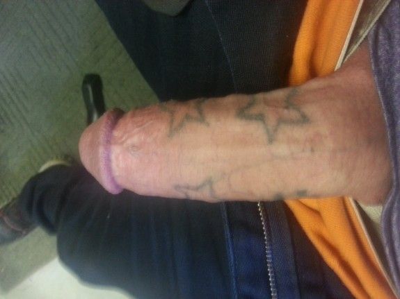 My big white cock