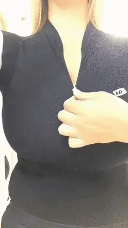 An unknown woman showing her PERFECT TITS