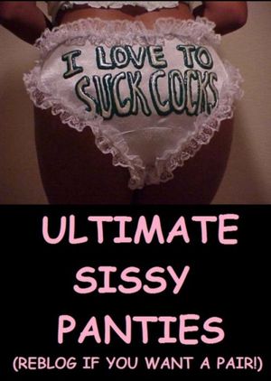 Do you want a pair sissy?
