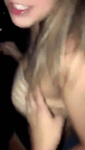 Friend convinces drunk friend to flash