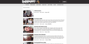 InHumanity Review & 9 Craziest Porn sites List!