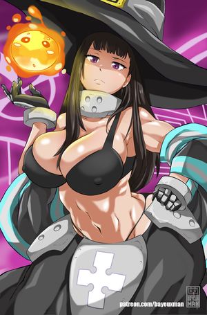 Maki Oze - Fireforce by Bayeuxman
