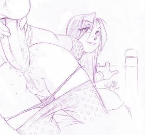 The anticipation is killing her