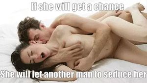 You know that, she will not care about you at that moment.