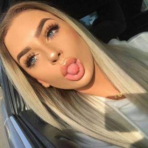 Gorgeous blonde teen