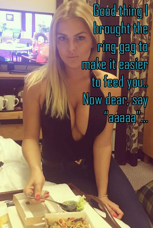 We were at dinner with other friends...