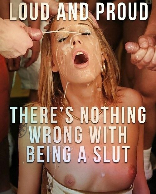 there's nothing wrong with being a cum slut