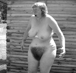 Granny Juicy Hairy Pussy