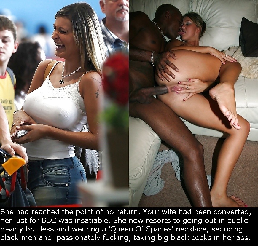 your wife has reached the point of no return, she is totally addicted to bbc.