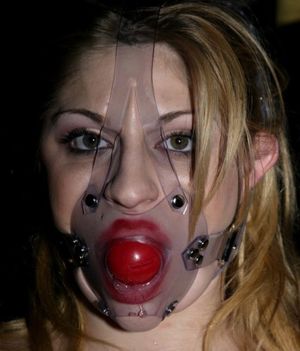 transparent plastic mask