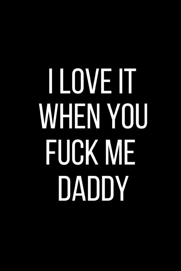 I love it when you fuck me daddy!